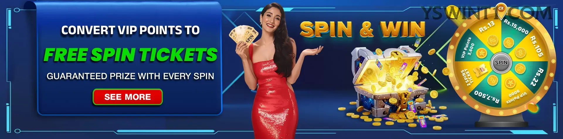 Cashback VIP yswin - reembolso semanal